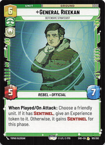 Star Wars Unlimited: Shadows of the Galaxy #103 General Rieekan