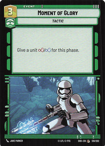 Star Wars Unlimited: Shadows of the Galaxy #130 Moment of Glory