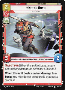 Star Wars Unlimited: Shadows of the Galaxy #147 Ketsu Onyo