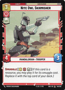 Star Wars Unlimited: Shadows of the Galaxy #149 Nite Owl Skirmisher