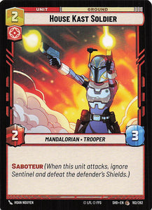 Star Wars Unlimited: Shadows of the Galaxy #162 House Kast Soldier