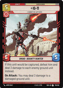 Star Wars Unlimited: Shadows of the Galaxy #170 IG-11