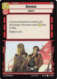 Star Wars Unlimited: Shadows of the Galaxy #182 Bravado