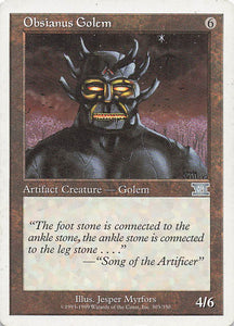 Magic The Gathering: Classic Sixth Edition EN: #303 Obsianus Golem