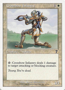 Magic The Gathering: 7th Edition EN: #12 Crossbow Infantry