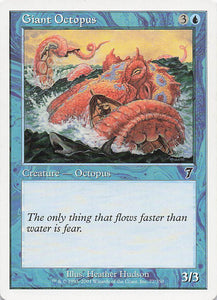 Magic The Gathering: 7th Edition EN: #77 Giant Octopus