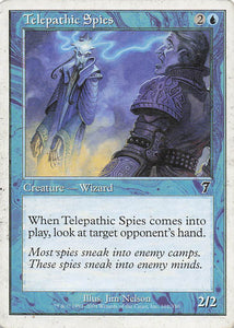 Magic The Gathering: 7th Edition EN: #101 Telepathic Spies