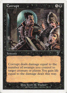 Magic The Gathering: 7th Edition EN: #124 Corrupt