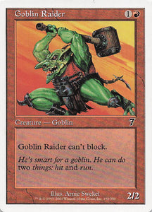 Magic The Gathering: 7th Edition EN: #192 Goblin Raider