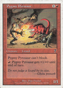 Magic The Gathering: 7th Edition EN: #208 Pygmy Pyrosaur