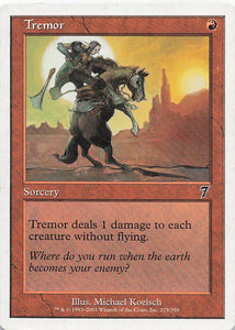 Magic The Gathering: 7th Edition EN: #225 Tremor