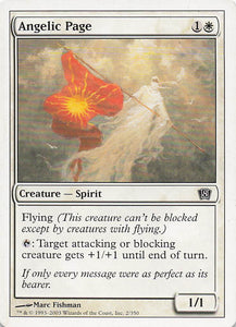 Magic The Gathering: 8th Edition EN: #2 Angelic Page