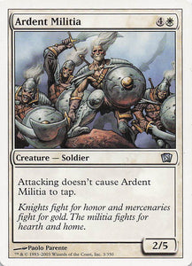 Magic The Gathering: 8th Edition EN: #3 Ardent Militia
