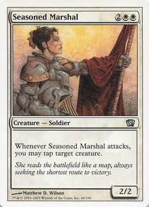 Magic The Gathering: 8th Edition EN: #44 Seasoned Marshal
