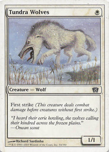 Magic The Gathering: 8th Edition EN: #54 Tundra Wolves