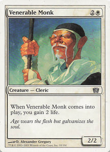 Magic The Gathering: 8th Edition EN: #55 Venerable Monk