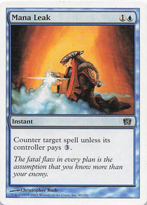 Magic The Gathering: 8th Edition EN: #89 Mana Leak