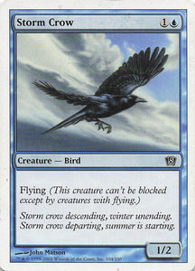 Magic The Gathering: 8th Edition EN: #104 Storm Crow