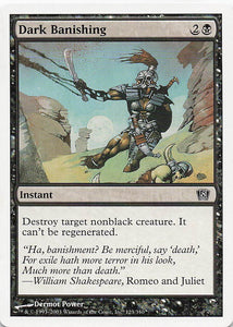 Magic The Gathering: 8th Edition EN: #123 Dark Banishing