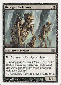 Magic The Gathering: 8th Edition EN: #129 Drudge Skeletons