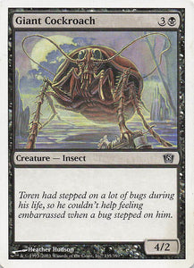 Magic The Gathering: 8th Edition EN: #135 Giant Cockroach