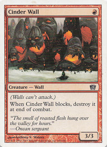 Magic The Gathering: 8th Edition EN: #182 Cinder Wall
