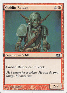 Magic The Gathering: 8th Edition EN: #191 Goblin Raider