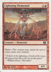 Magic The Gathering: 8th Edition EN: #201 Lightning Elemental