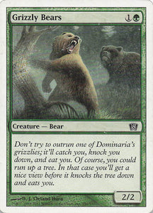 Magic The Gathering: 8th Edition EN: #256 Grizzly Bears