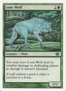 Magic The Gathering: 8th Edition EN: #262 Lone Wolf
