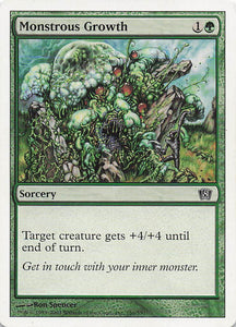 Magic The Gathering: 8th Edition EN: #266 Monstrous Growth