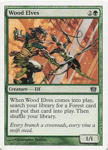 Magic The Gathering: 8th Edition EN: #289 Wood Elves