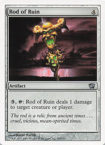 Magic The Gathering: 8th Edition EN: #312 Rod of Ruin