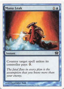 Magic The Gathering: 9th Edition EN: #86 Mana Leak