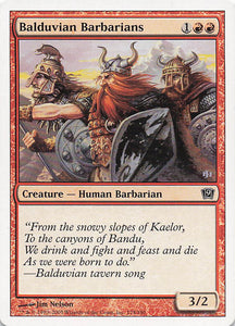 Magic The Gathering: 9th Edition EN: #174 Balduvian Barbarians