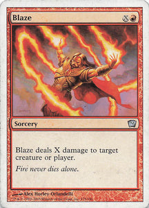 Magic The Gathering: 9th Edition EN: #175 Blaze