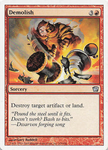 Magic The Gathering: 9th Edition EN: #179 Demolish