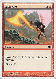 Magic The Gathering: 9th Edition EN: #200 Lava Axe