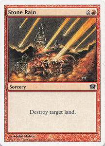 Magic The Gathering: 9th Edition EN: #221 Stone Rain