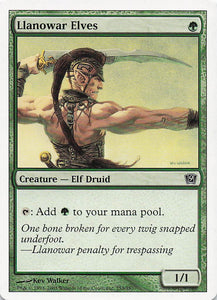 Magic The Gathering: 9th Edition EN: #253 Llanowar Elves