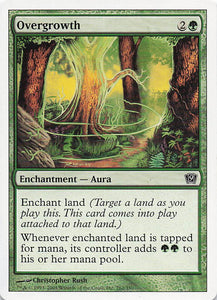 Magic The Gathering: 9th Edition EN: #262 Overgrowth