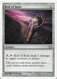 Magic The Gathering: 9th Edition EN: #307 Rod of Ruin