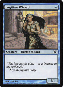 Magic The Gathering: 10th Edition EN: #86 Fugitive Wizard