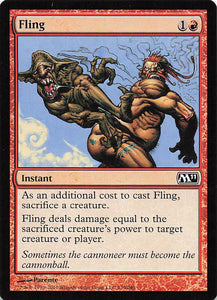 Magic The Gathering: Magic 2011 EN: #139 Fling