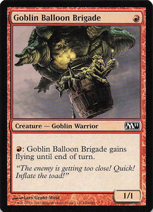 Magic The Gathering: Magic 2011 EN: #140 Goblin Balloon Brigade