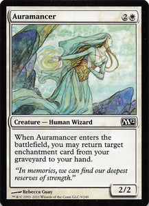 Magic The Gathering: Magic 2012 EN: #9 Auramancer
