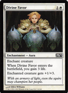 Magic The Gathering: Magic 2012 EN: #14 Divine Favor