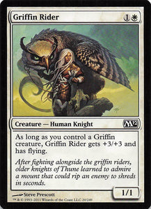 Magic The Gathering: Magic 2012 EN: #20 Griffin Rider