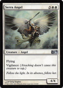 Magic The Gathering: Magic 2012 EN: #33 Serra Angel