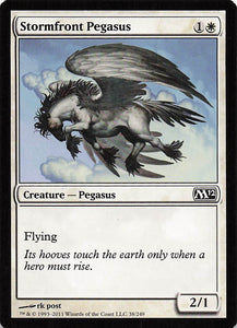 Magic The Gathering: Magic 2012 EN: #38 Stormfront Pegasus
